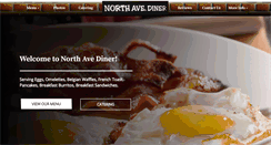 Desktop Screenshot of northavediner.com