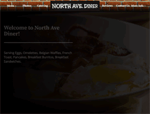 Tablet Screenshot of northavediner.com